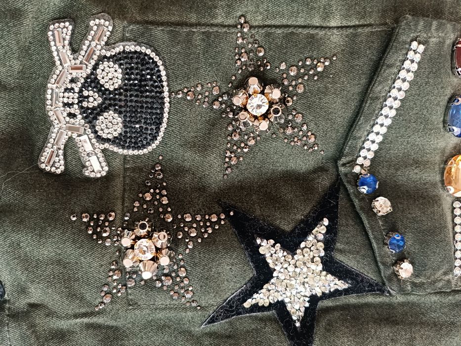 Уникални ново дамско яке тип парка с качулка размер М