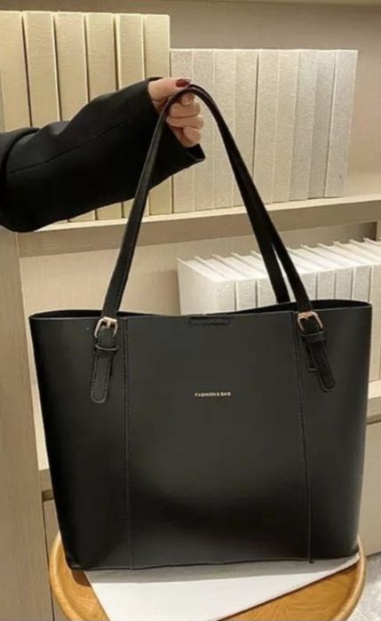 Сумка шоппер кожа