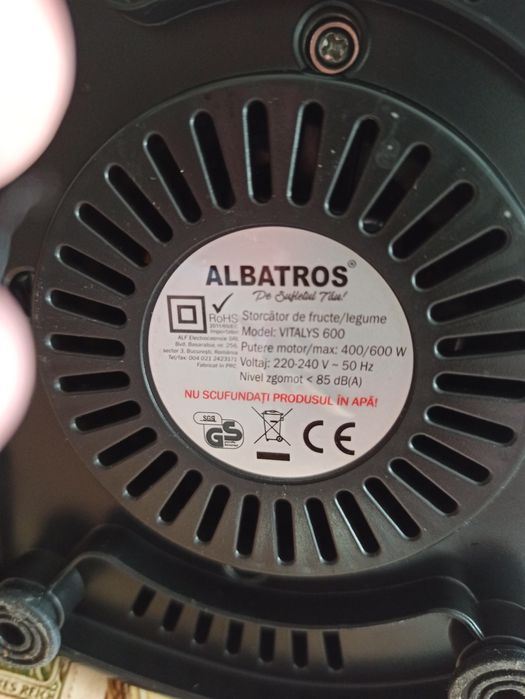 Storcător de fructe și legume Albatros Vitalys 600