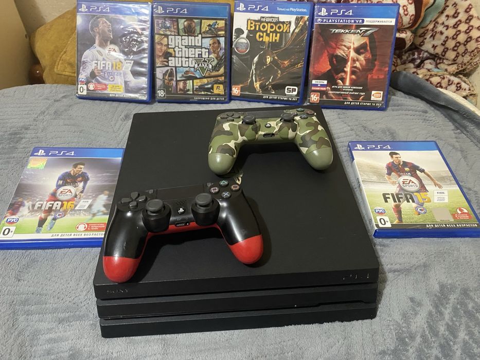 PS4 PRO, на 860 гб