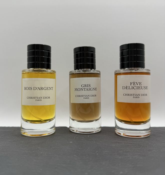 Christian Dior set - Bois d’argent, Gris, Feve Delicieuse sigilat