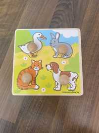 Primul meu puzzle - animale de companie