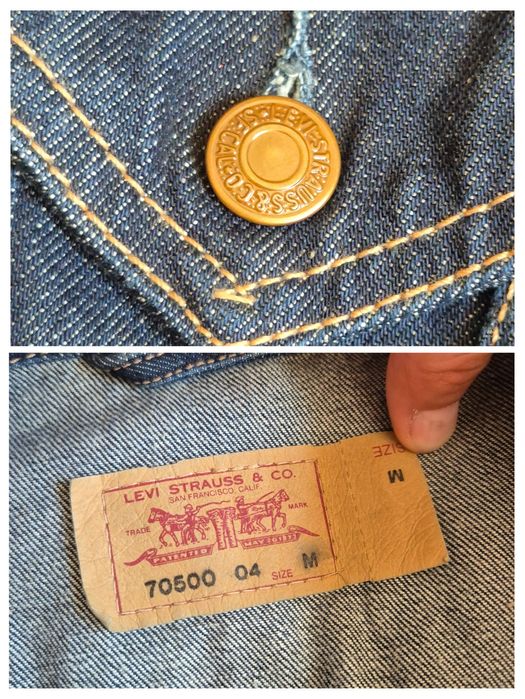 Geacă de blugi Levi's® Trucker Jacket pentru bărbați, mărimea M
