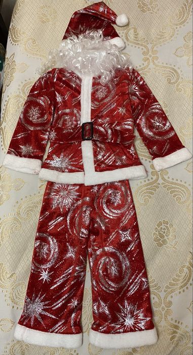 Костюм Дед Мороза детский