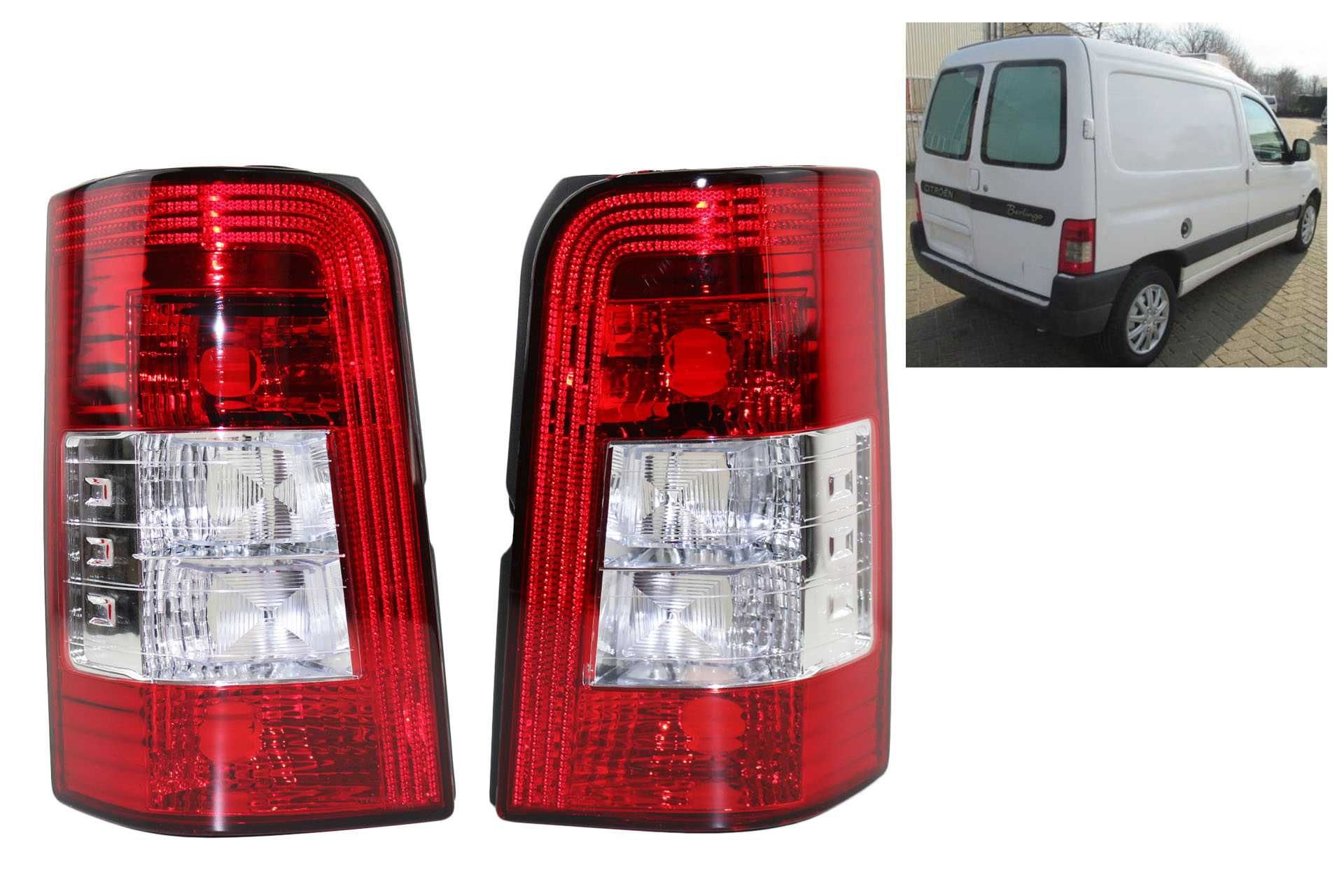 Стоп Задни Светлини Е4 PEUGEOT Partner CITROEN Berlingo 2005-2008