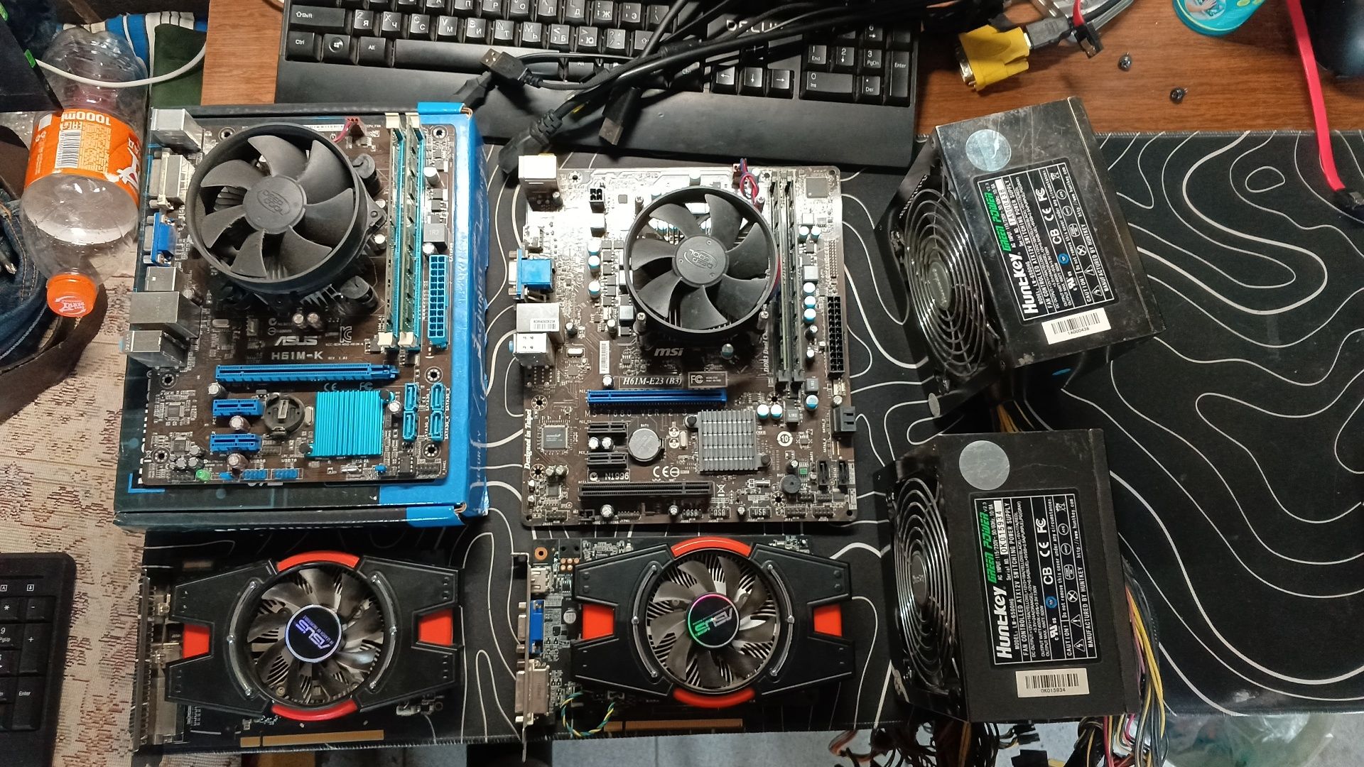 Компьютерные железки, комплекты, видеокарты, SSD