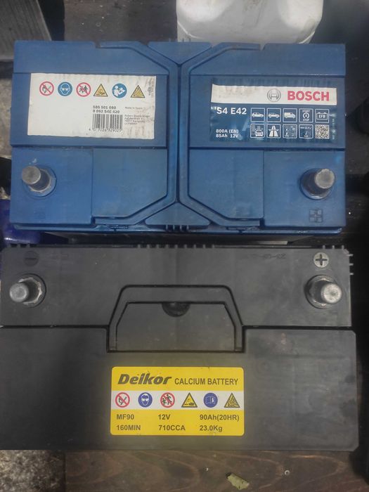 Акумулатор 12V/90Ah и 12V/85Ah start/stop
