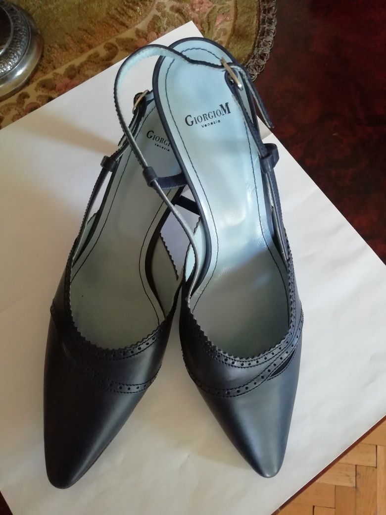 Pantofi piele GIORGIO M nr. 40 - noi