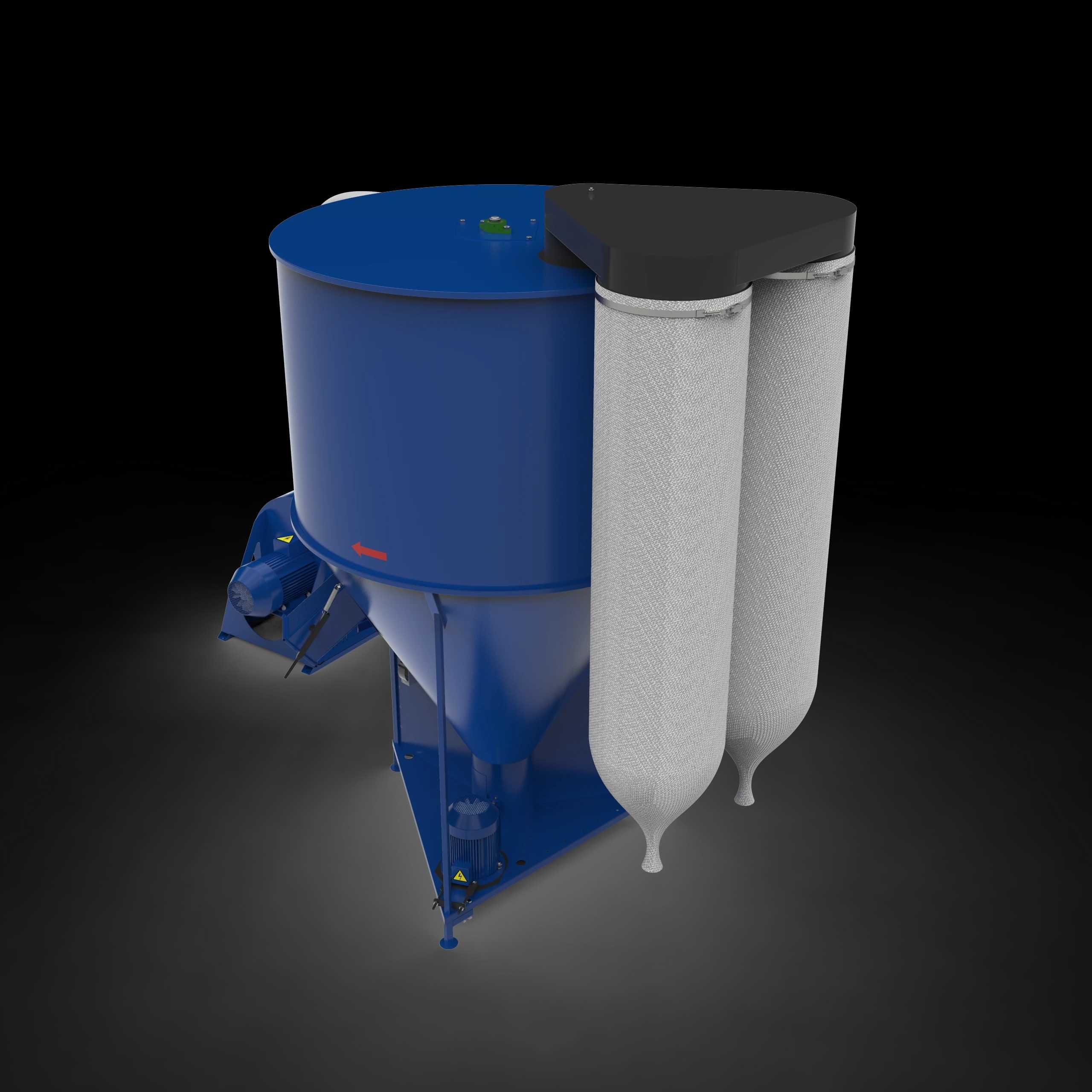 Amestecator furaje KS-1000 Capacitate: 1000kg NOU Garanție 24 luni