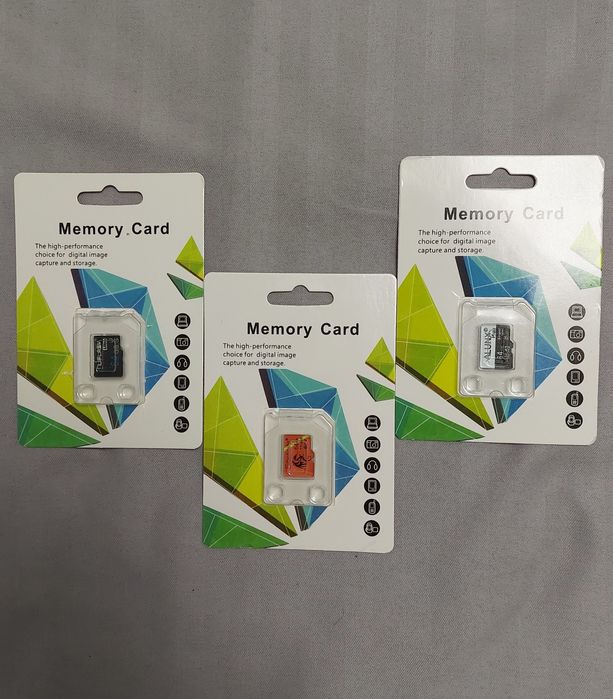 Carduri de memorie microSD 64GB, clasa 10, viteza 100Mb/s