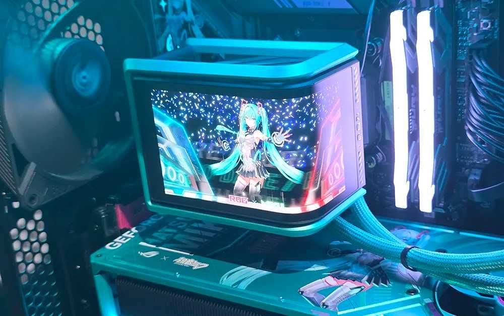 Cooler AIO ASUS ROG Ryuo IV 360 ARGB Hatsune Miku Edition - Sigilat