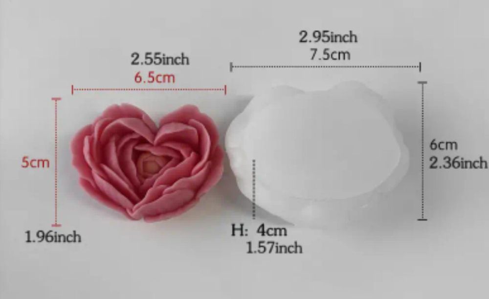 Силиконовая форма для свечей