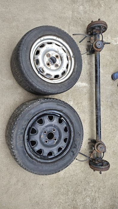 Punte pentru remorca cu 4 roți pe 13 si 14