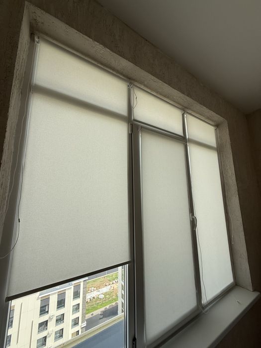 Ролл шторы/жалюзи/ день и ночь/ блэкаут