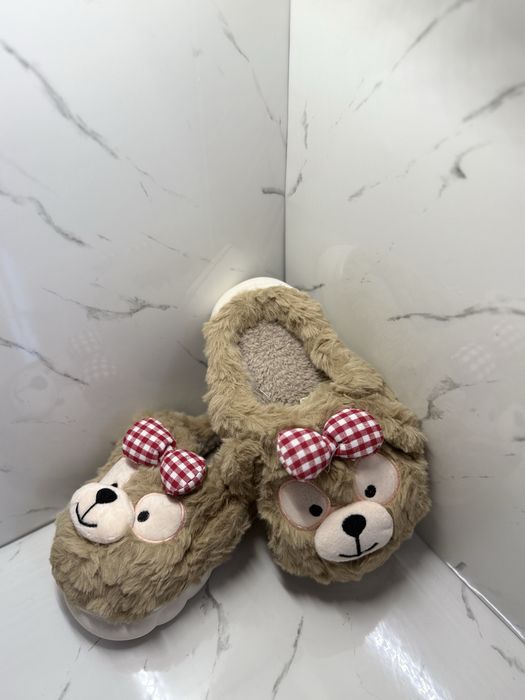 Зимный тапочек детский тоже есть