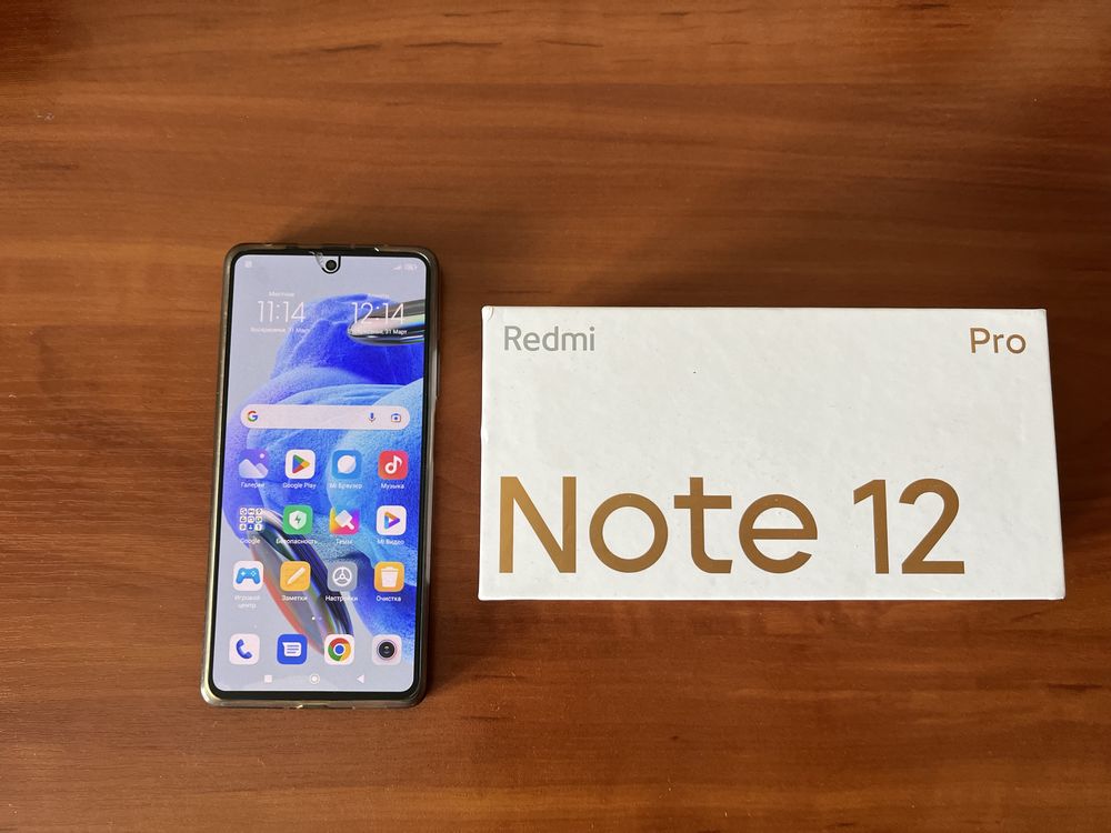 Продам Xiaomi Redmo note 12 pro 5G с гарантийным талоном