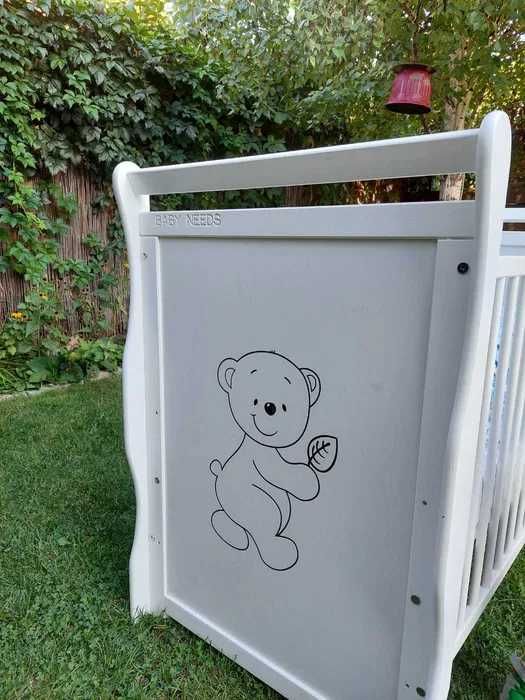 Patut de lemn  133 x 70x 100 cm
