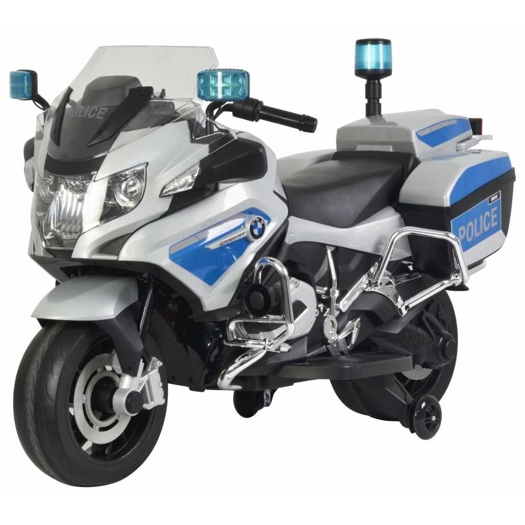 Motocicleta electrica de politie BMW R1200, 12V, girofar si sunete