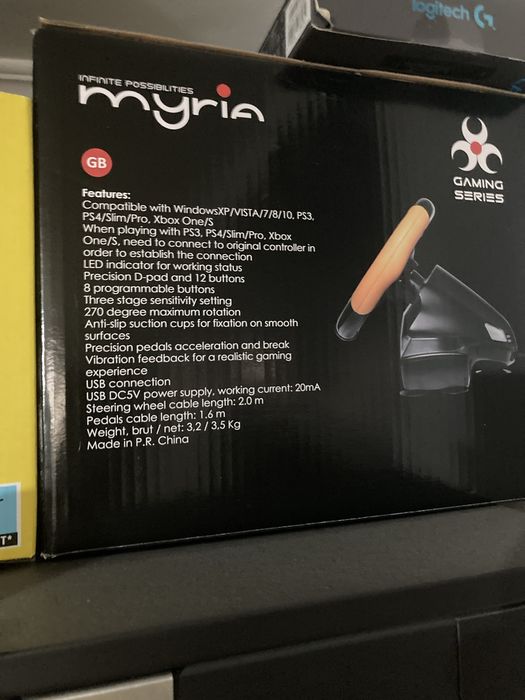 Volan gaming MYRIA MG7400 (PS3/PS4/PC/XBOX ONE)