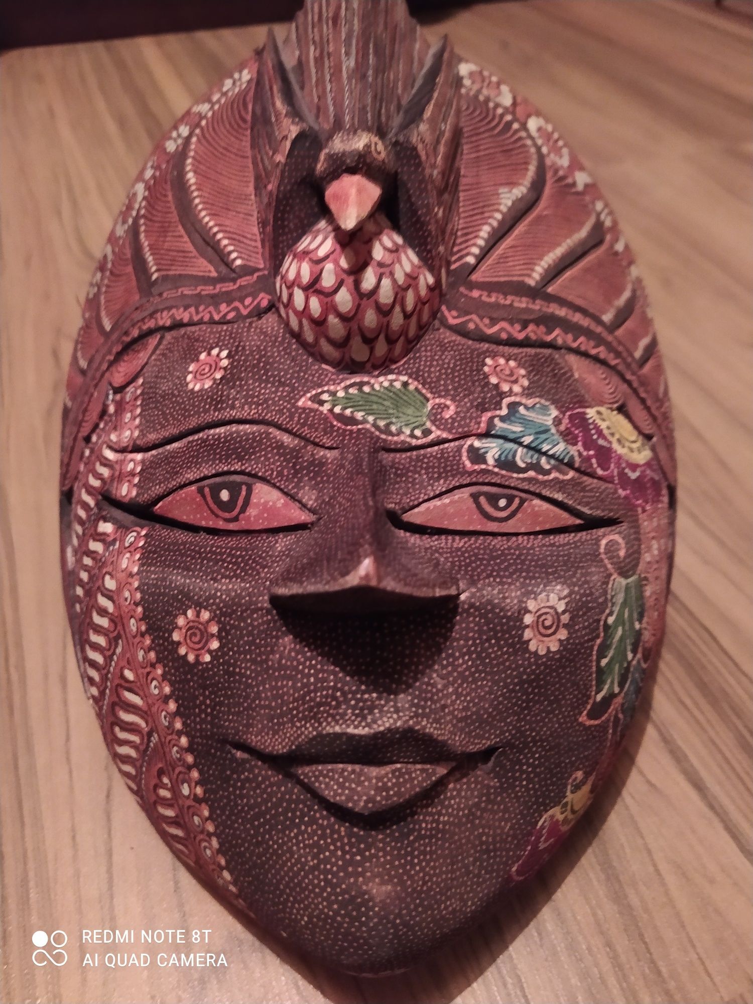 Дървена ритуална маска