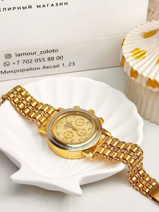 Золотые часы проба 585