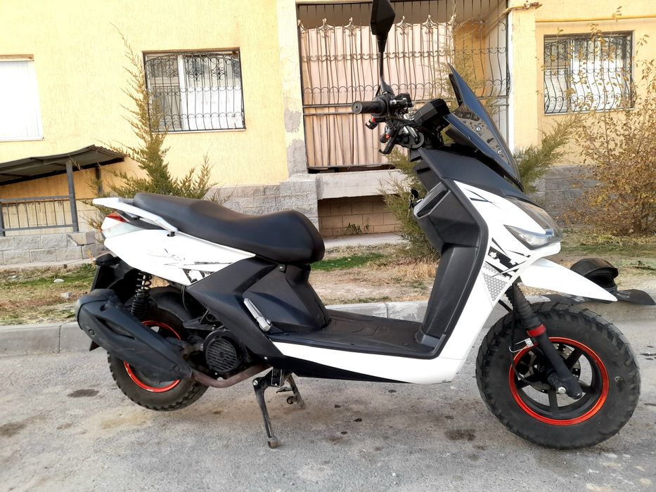 Мопед Самурай в отличном состоянии. Жағдайы жап жақсы.