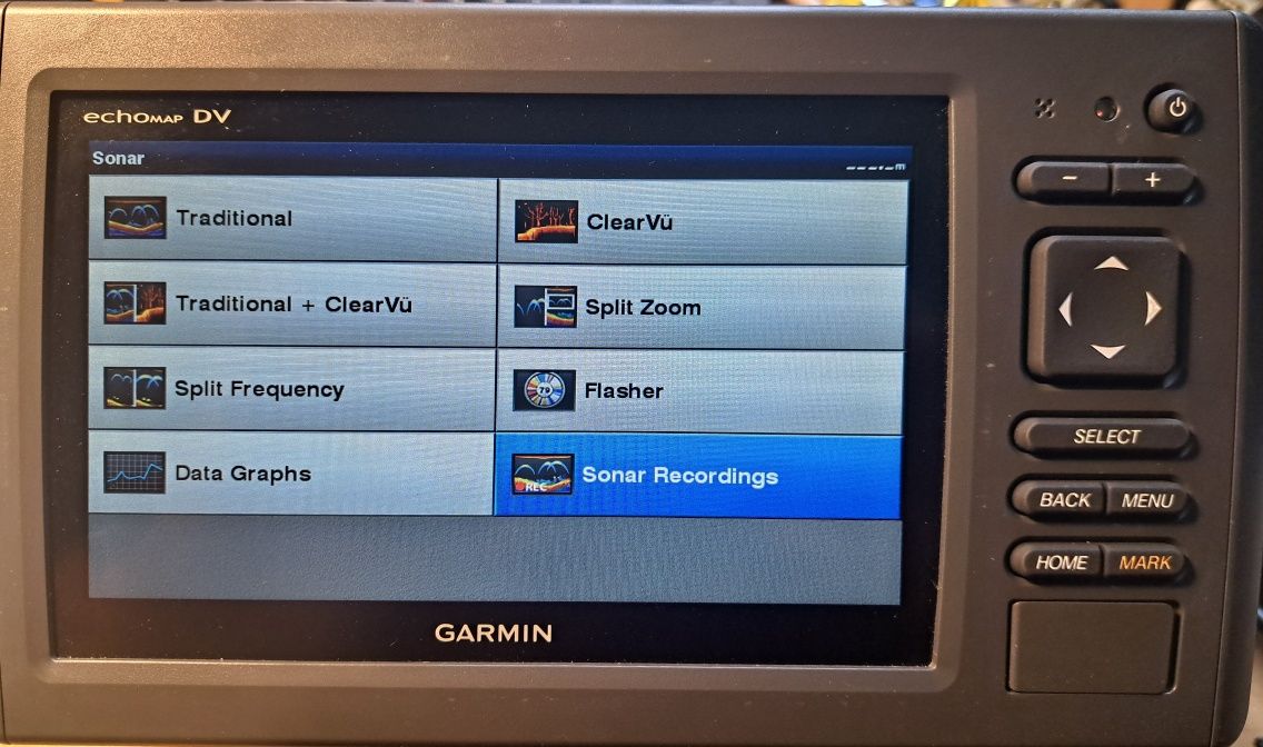 Sonar GPS Garmin Echomap 73DV