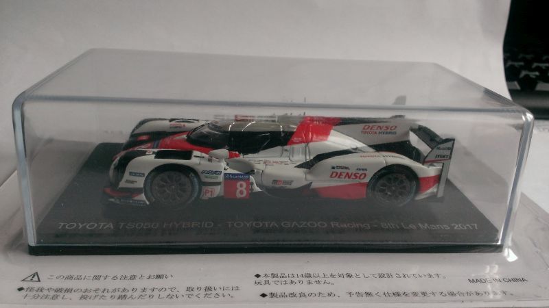 Macheta Toyota TS050 Hybrid LeMans 2017 - Spark 1/43 (Le Mans)