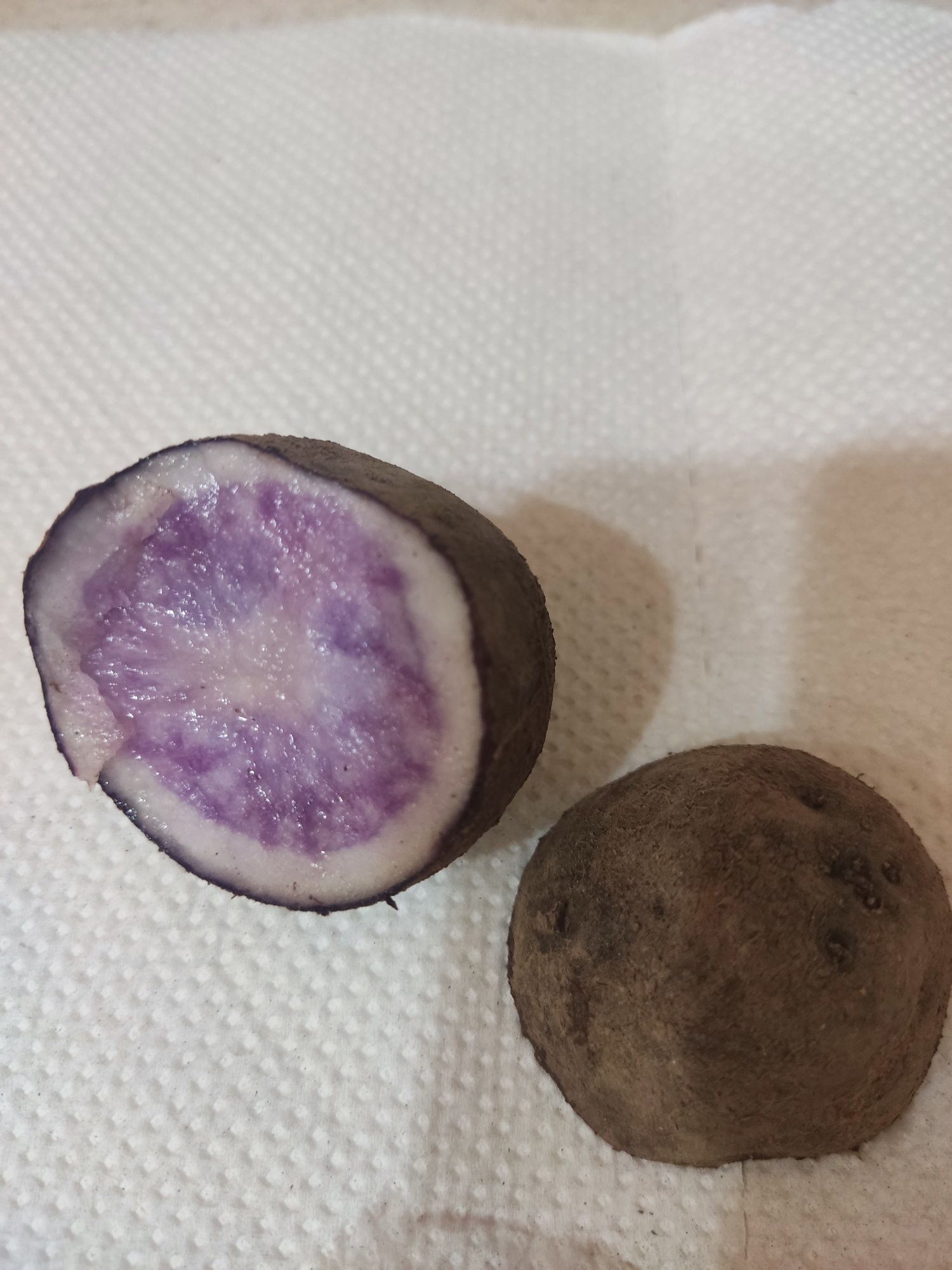 Фиолетовая картошка 1кг 1500 тг от 10 кг 1200тг могу отправит