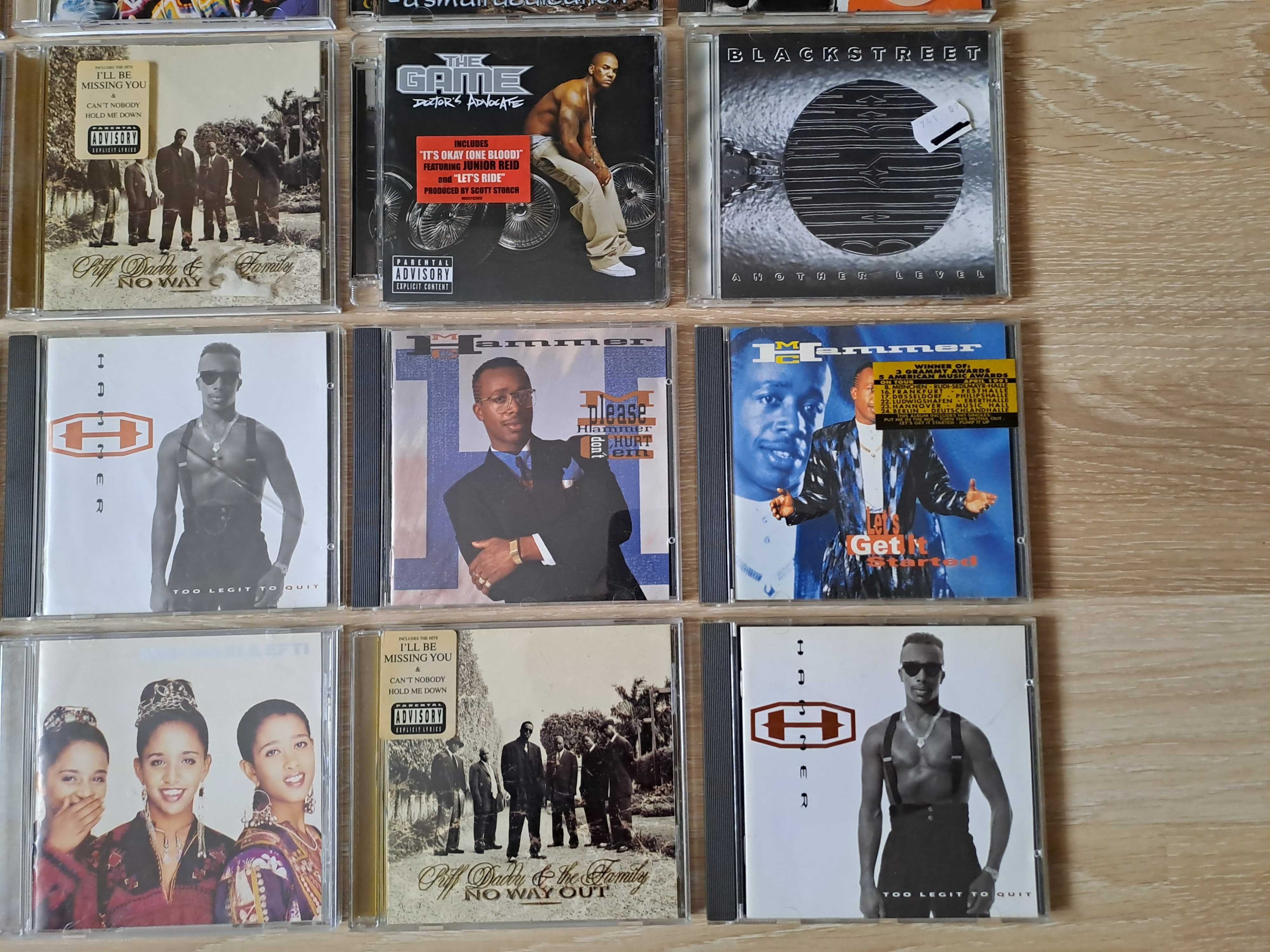 Colectie 20 CD originale albume Euro-rap, Pop-Rap, Hip-Hop