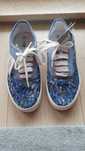 WAIKIKI tenisi sneakers dama marime 37 bleu denim NOI pânză Curier OLX