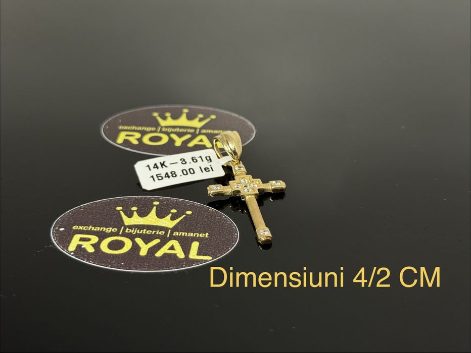 Bijuteria ROYAL : Pandantiv AUR 14K / 3.61 GR