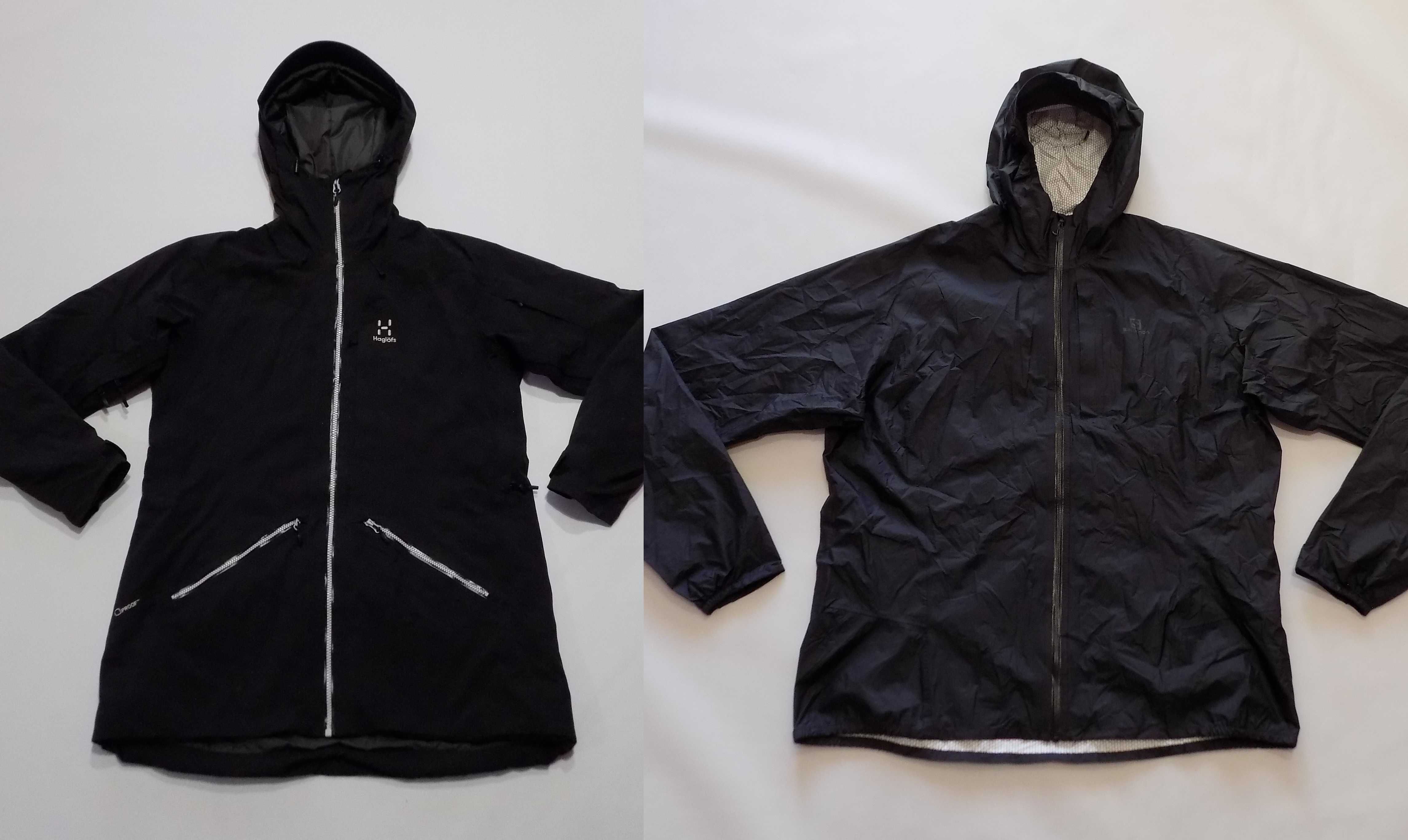 яке haglofs/salomon горнище ветровка худи дамско туризъм оригинал L/XL