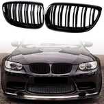 Grile Duble Bmw E92 E93 2006-2009 Negru Lucios M3
