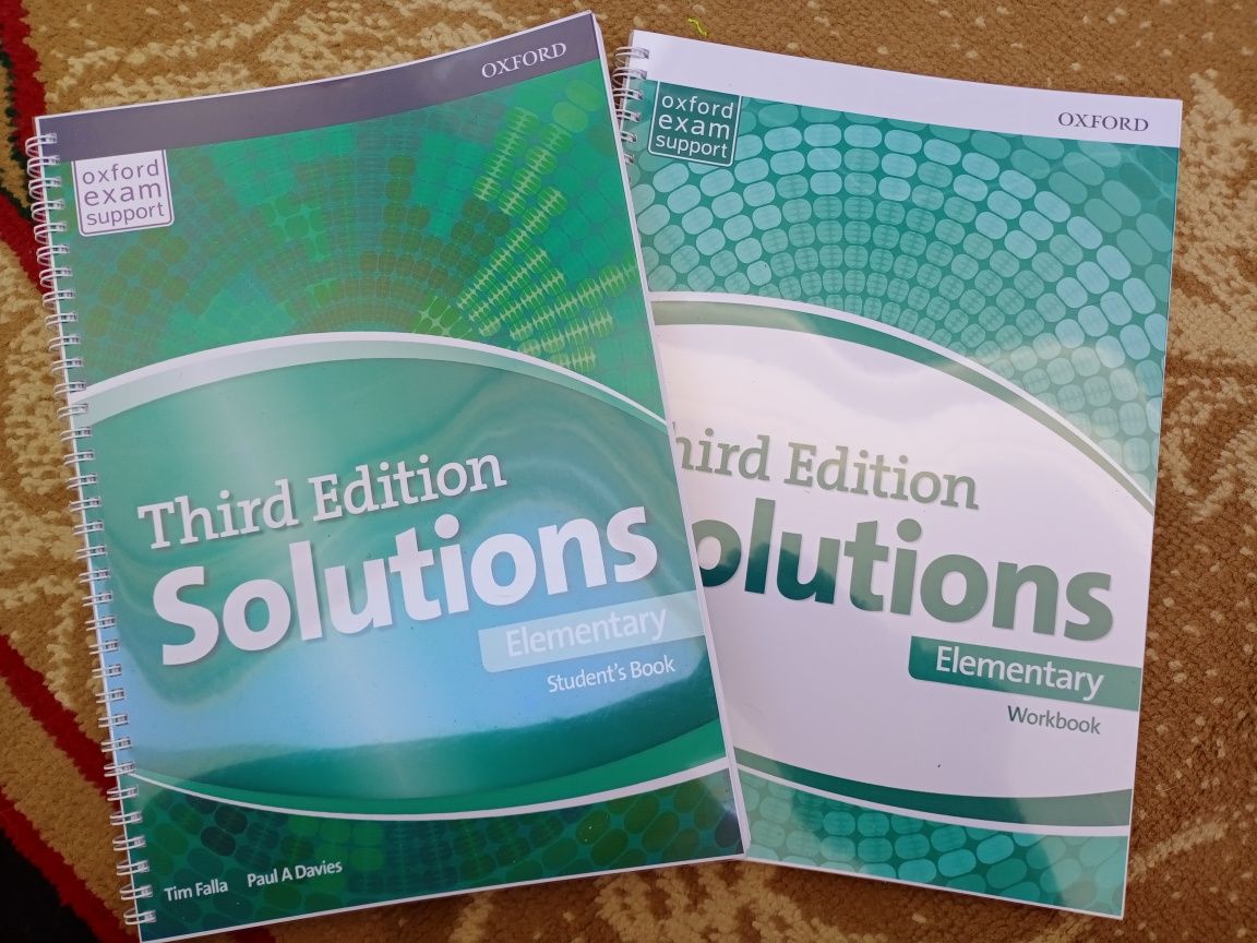 Продам учебники Solutions Elementary