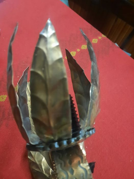 Ръчно кован меден аплик,аплици