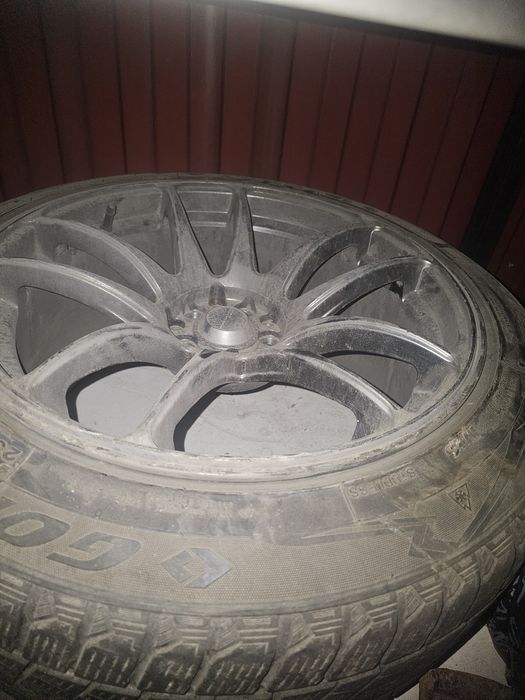 Продам диски work cr-kai 5х114.3 R18
На зимней резине 235/50/18