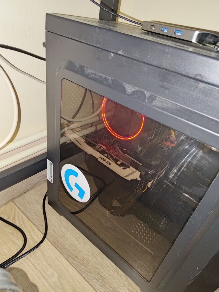 Pc gaming AMD Ryzen 5 2400G 3.6ghz, GTX 1060 6GB, 24gb ram