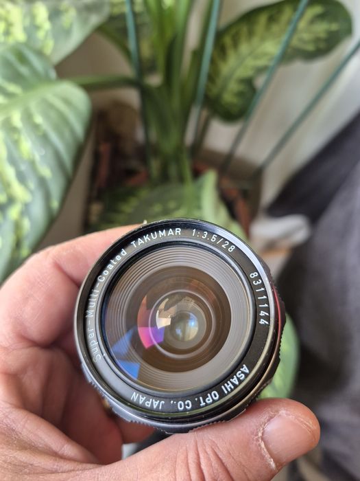 Obiectiv Asahi Super Multi Coated Takumar 28mm f3,5