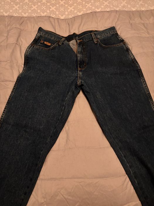 Blugi wrangler originali, noi, regular fit, classic look marime 34/34