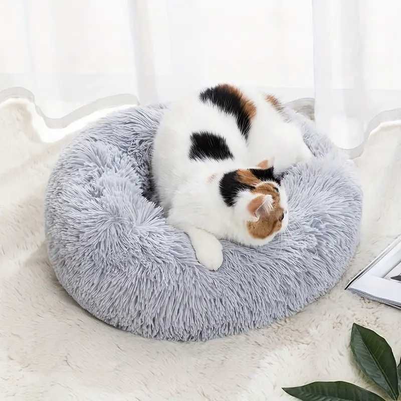 Меко плюшено легло за куче или котка
