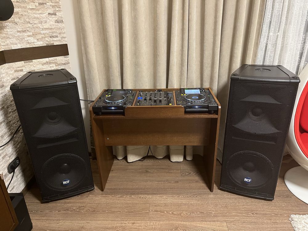 DJ маса за плеъри - поръчкова Pioneer CDJ-2000 + DJM-800