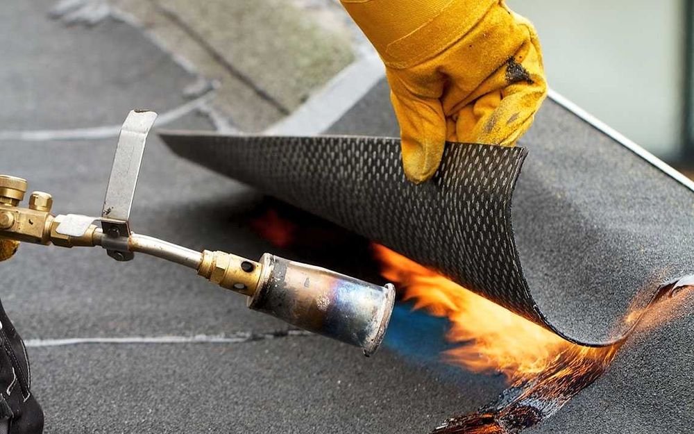 Унифлекс, бикрост, рубероид. Гидроизоляция, плоская кровля Астана