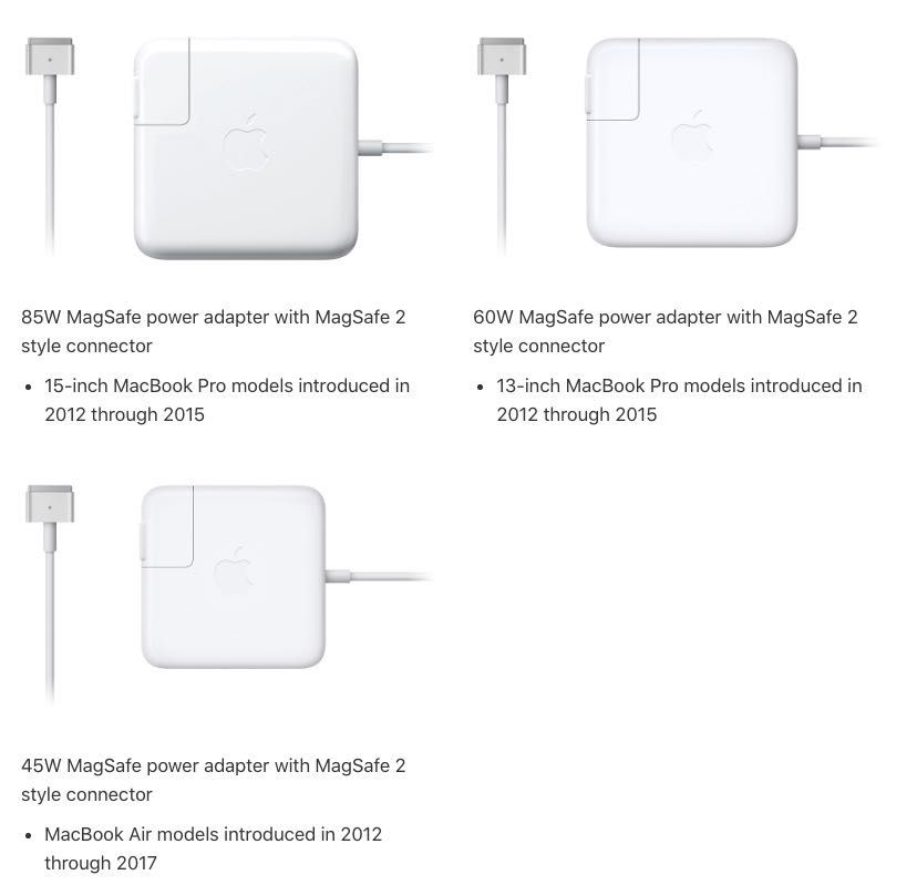 Apple MacBook Air MacBook Pro Adapter Зарядка