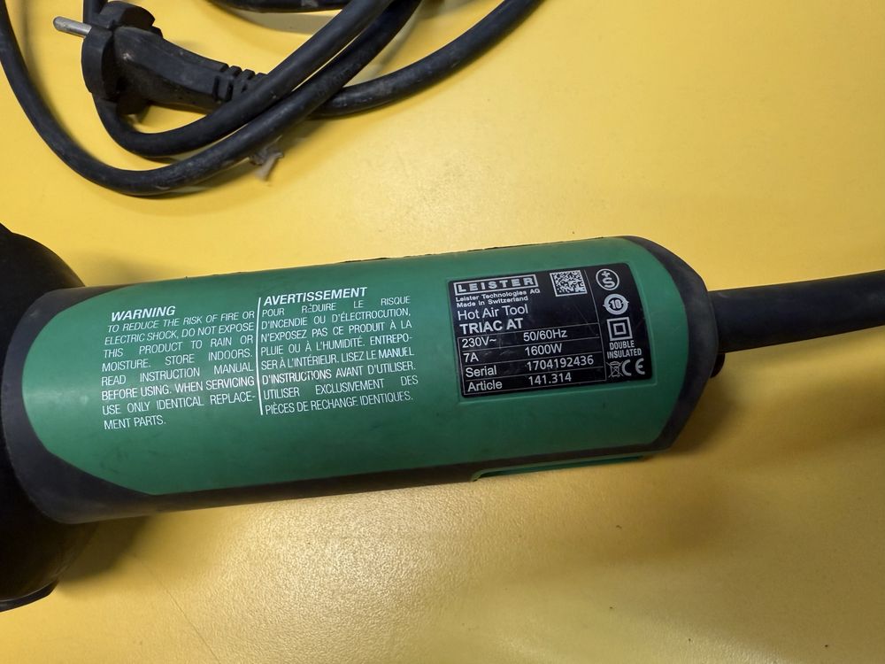 Aparat sudura Leister Triac AT stare perfecta