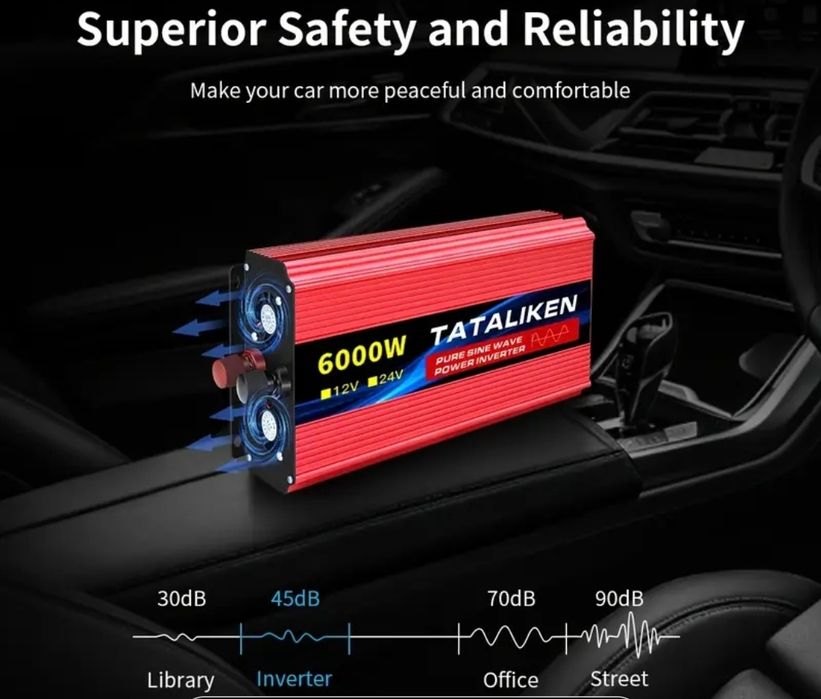 Инвертор 12в на 220в