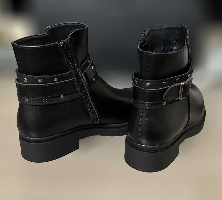 Турецкие ботинки из эко-кожи