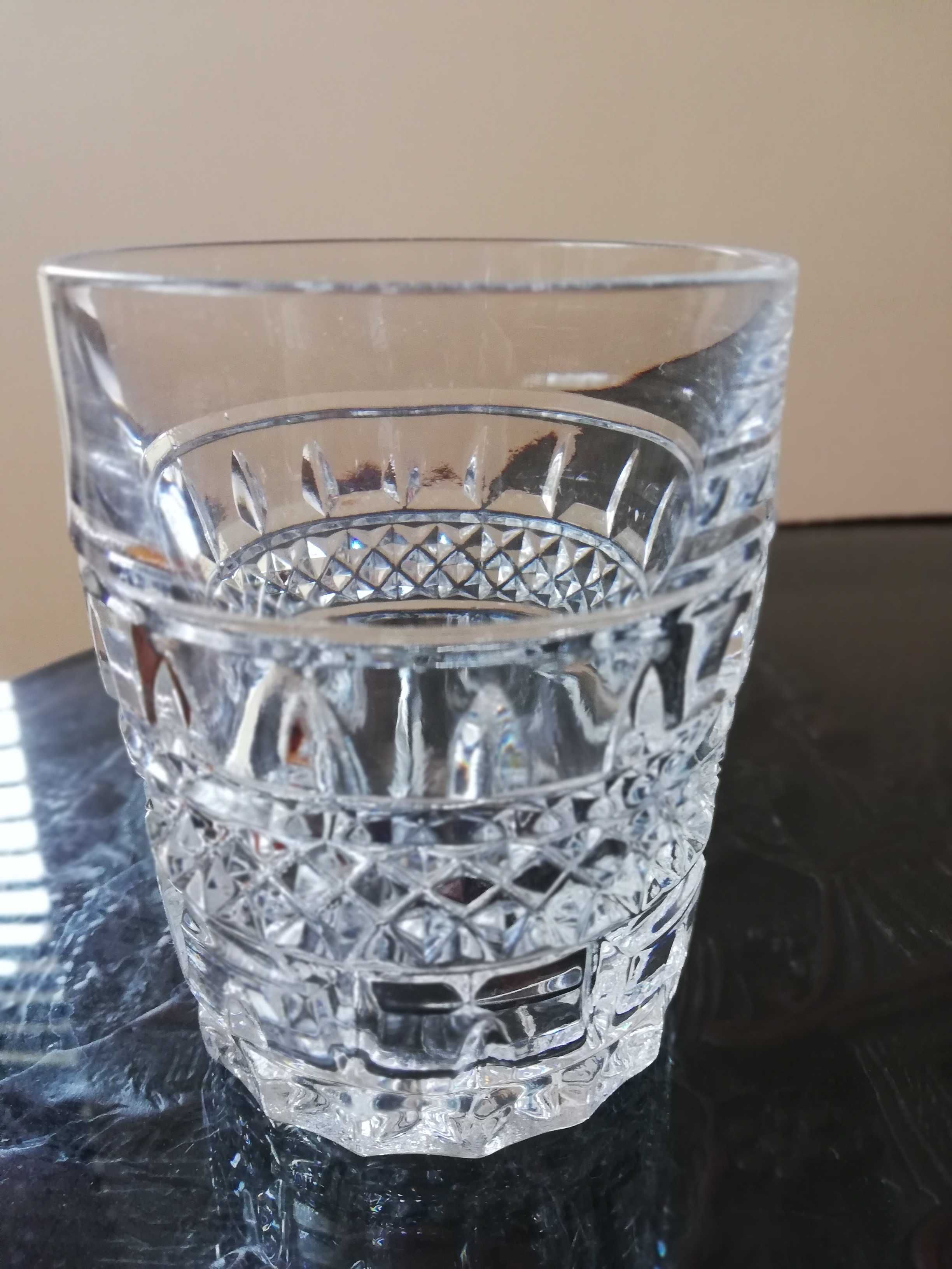 Set pahare cristal whiskey si vin/sampagne
