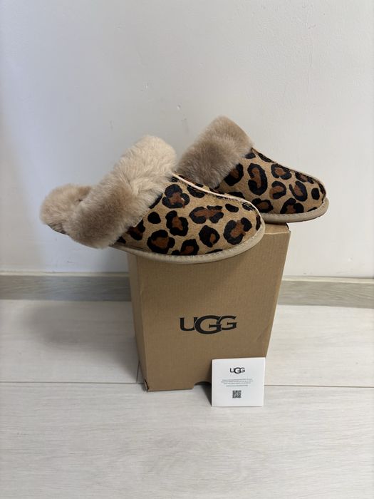 Papuci UGG originali animal print - noi, in cutie originala - 37