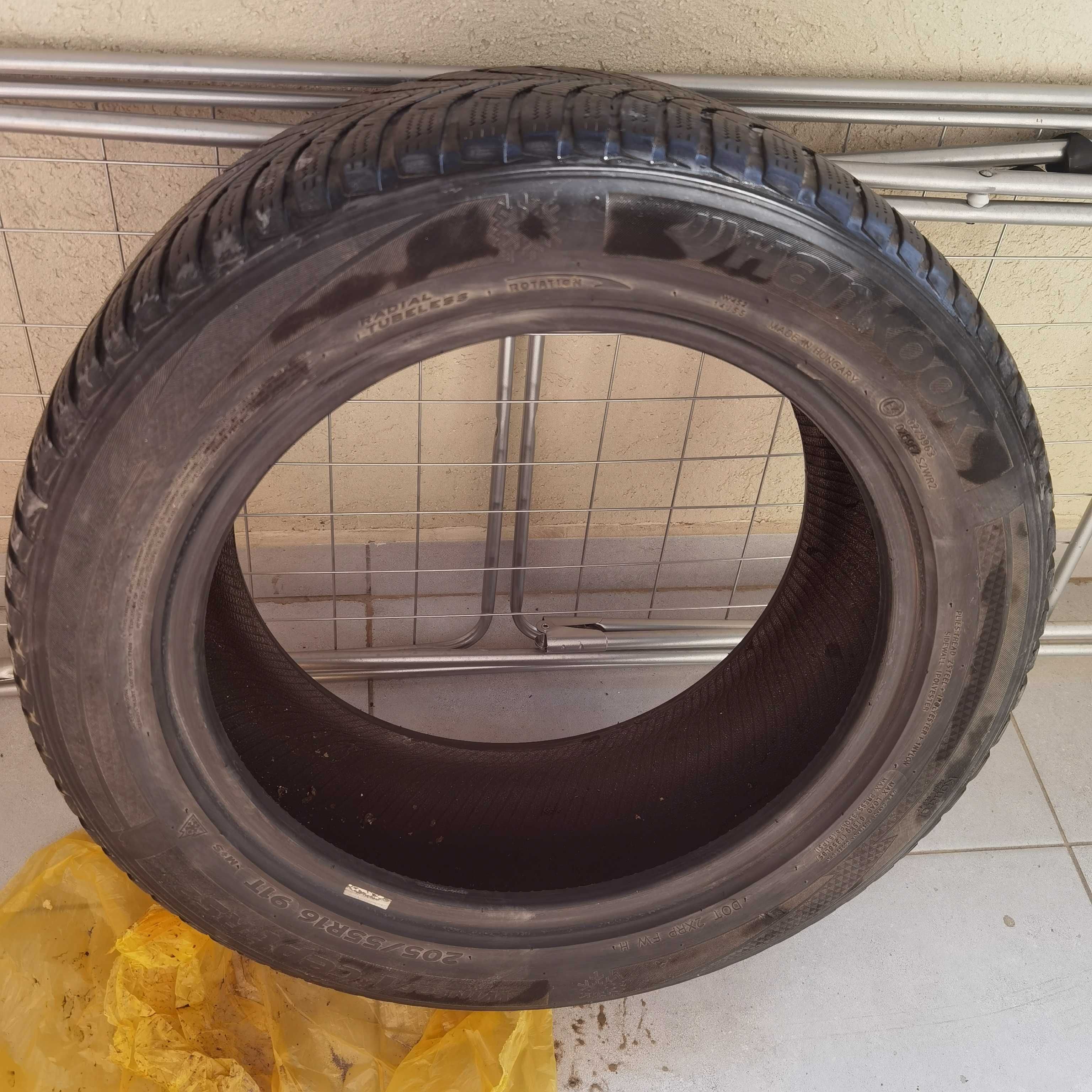 Vand anvelope Hankook M+S 205/55 R16 91T